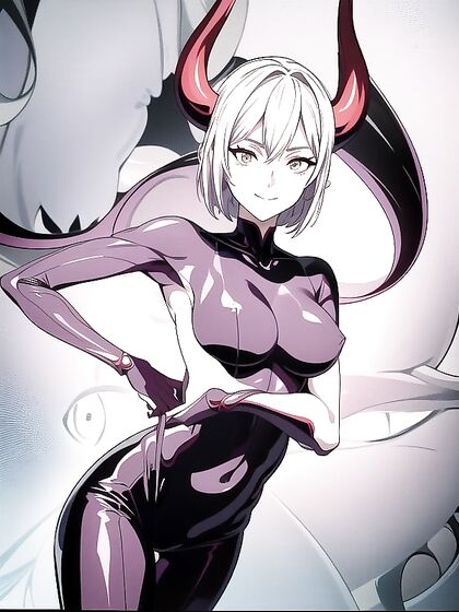 Front View Screencap: hentai Character Stares Intently at the Viewer for Ultimate Pleasure