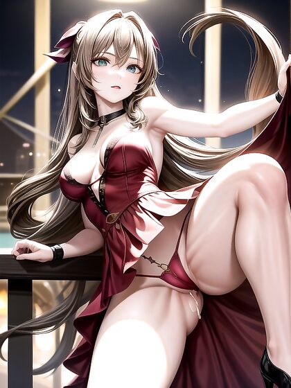 Aerith from Final Fantasy Seduces with Her Petite Body in steamy Hentai Scenes