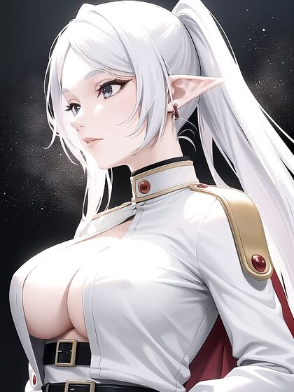 Frieren from Beyond Journey's End in Mature MILF Hentai Passion