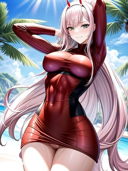 Sunny Enjoying the Wind in Her Hair for Steamy Hentai Pleasure