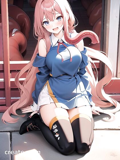 Thigh-High Socks Seduction: 18+ Fantasy in Hentai AIPorn