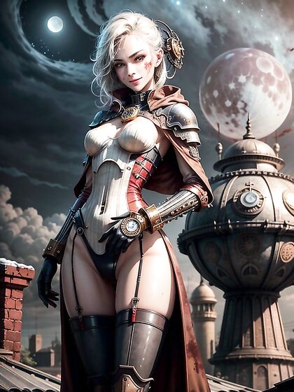 Smiling Through the Gloom: Bloody-Faced hentai Pleasures AIPorn