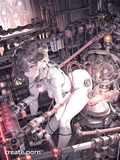 Gold-Haired Beauty with Stunning Eyes Enjoying Explicit hentai Pleasures