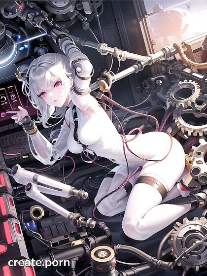 Futanari With Extra Arms and Tubes for Intense Hentai Pleasure