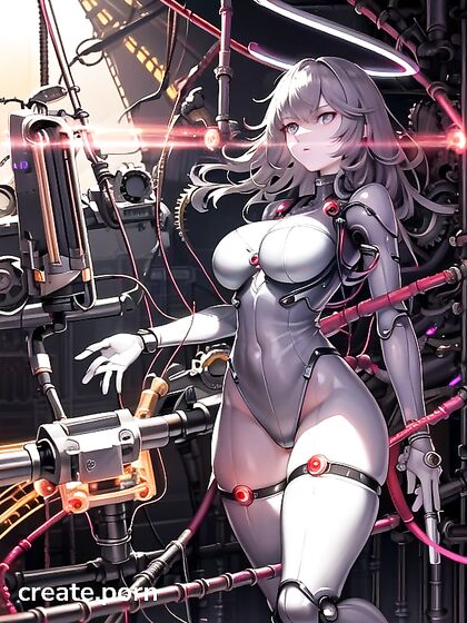 Golden-Haired Beauty with Round Breasts Enjoying Intense Hentai Pleasure Sessions