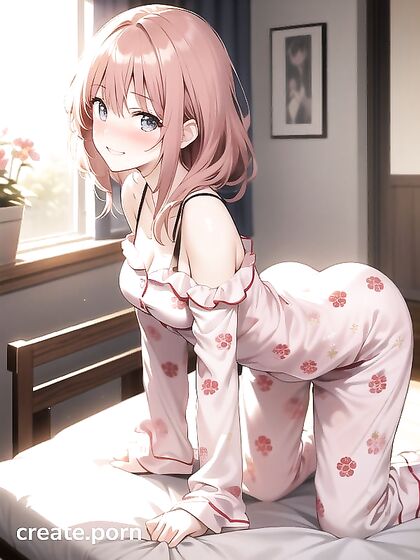 Warm Anime Crawl Smiles Blushingly in Mischievous Hentai Adventures