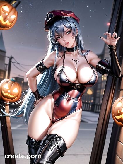 Sexy Police Officer Costume Opens Up for Intense Hentai Pleasure