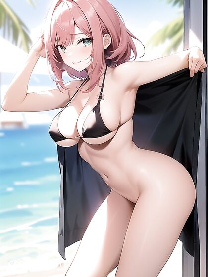 Fit Girl 18+ Stares Intensely at You in Steamy Hentai Action
