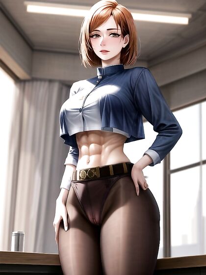 Blushing Supportive Goddess with Light Brown Skin Enjoys hentai Pleasures
