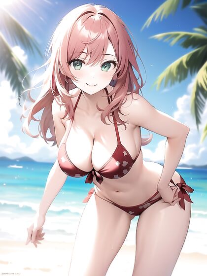 Embarrassed Beauty with Round Breasts Gets Fit in Hot Hentai Action