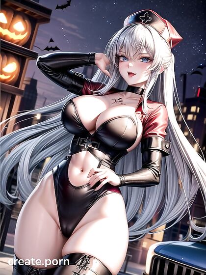 Police Officer's Uniform Unbuttoned, Revealing Red Blush and Desire