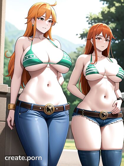 Nami's Massive Breasts Take Center Stage in Explicit 18+ Hentai Action