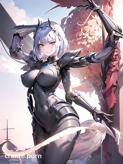 Intimate Fusion: Armored Crab Creature Seduces in Steamy Hentai Encounter
