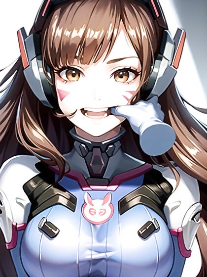 D’Va Seductively Sucks Her Thumb in Intense Close-Up Hentai Scenes