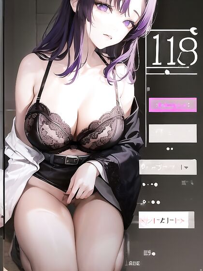 Shinobu Kochou's Massive Breasts Take Center Stage in Erotic Hentai Masturbation
