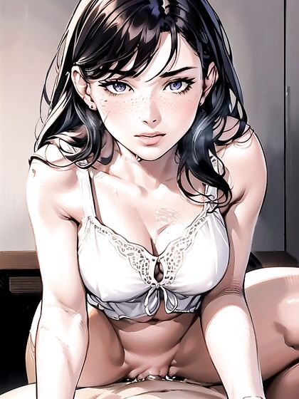 Massive-Assed Manga Heroine Shows Off Perfect Tan Lines in Horny Hentai Scene