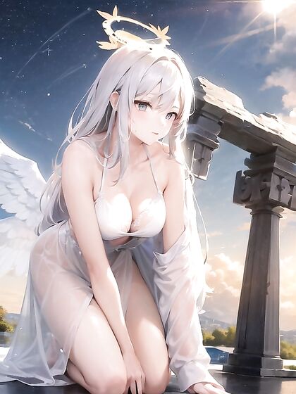 Twilight Beams Divine Light in Mesmerizing Front View Hentai Scenes