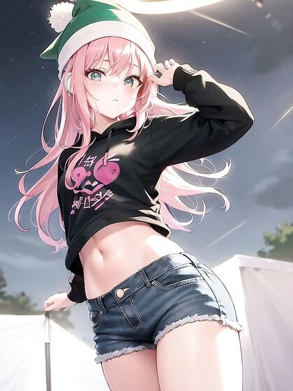 Pink-Haired Babe with Tiny 18+ Ass Rides Tentacle Dick in Hentai Paradise