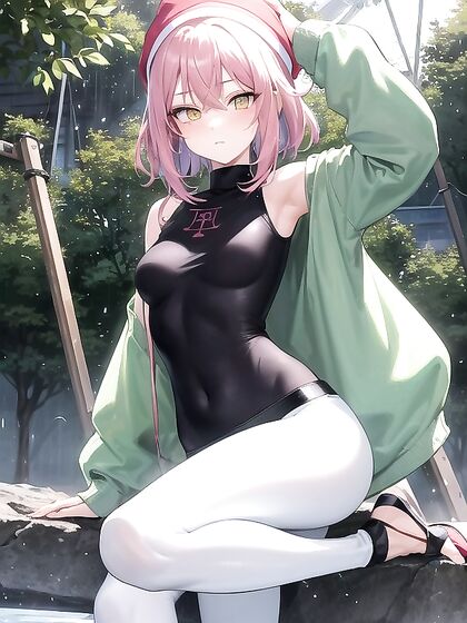 Raining Seduction: Stockings and Softcore hentai Pleasure
