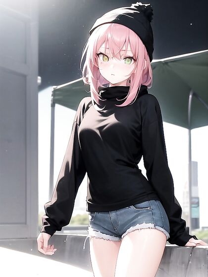 Glowing-Eyed Babe in Yoga Pants Takes On Steamy Hentai Adventures