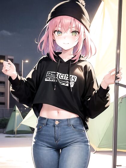 Glowing-Eyed Bobcut Babe Seduces in Mesmerizing Hentai Action