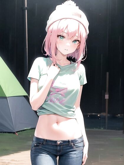 Oversized T-Shirt Seduction: SFW 18+ Hentai AI Pleasure