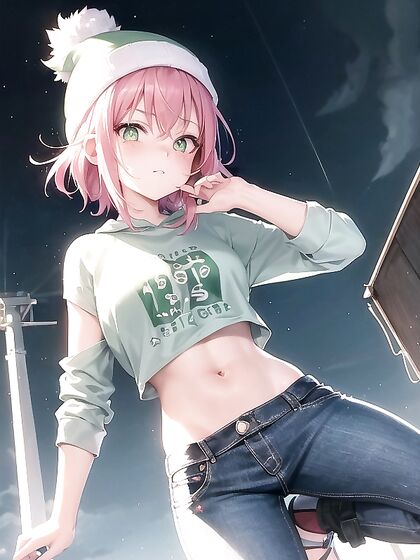 Nighttime Stocking Seduction: Tent Pleasures in Hentai Dreams