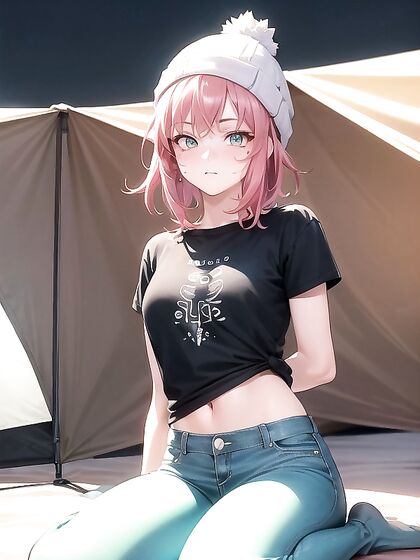 Teen 18+ in Tight Yoga Pants Seduces in Steamy Nighttime Hentai Action