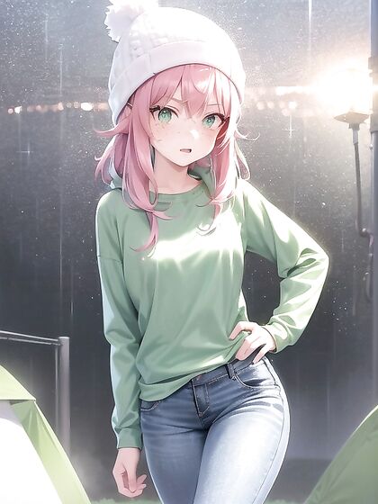 Pale-Skinned Beauty with Small Ass Enjoys Vibrant Pastel-Colored hentai Action