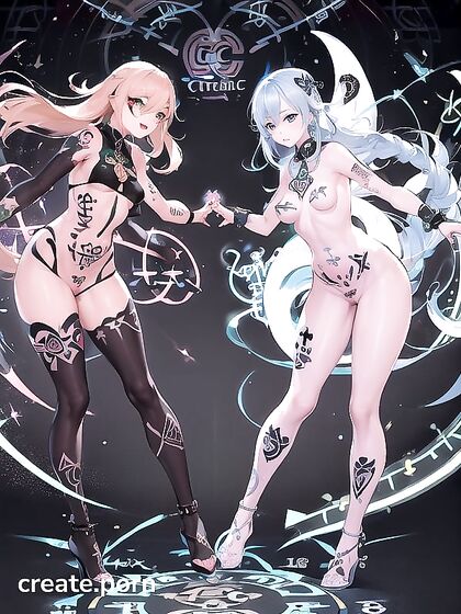 Exploring Perfect and Extra Limbs with Celtic Tattoos in Hentai Bliss