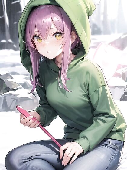 Wearing an Oversized T-Shirt at Night for a Steamy Fit Hentai Experience