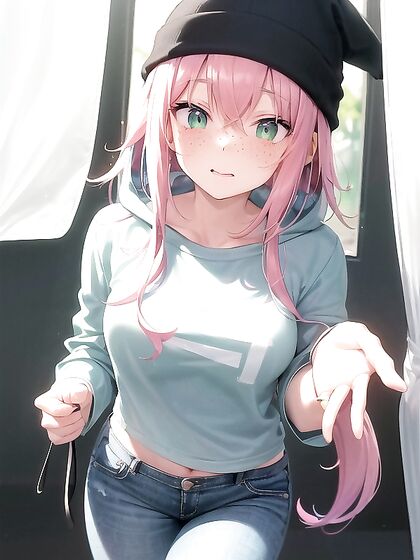 Glowing-Eyed Beauty Shines in Retro 90s Style Hentai Action