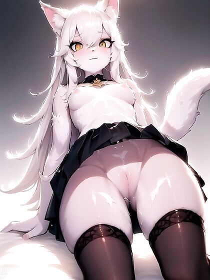 Yellow Tail Bent Over for Intense Hentai Pleasure