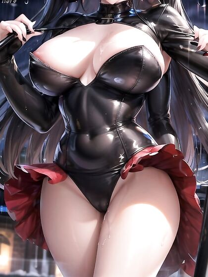 Blue-Skinned Goddess with Massive Ass in Surreal Hentai Pleasure