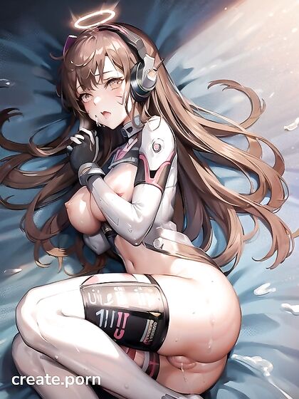 Angel's Naked Ahegao Moments in Seductive Hentai Scenes