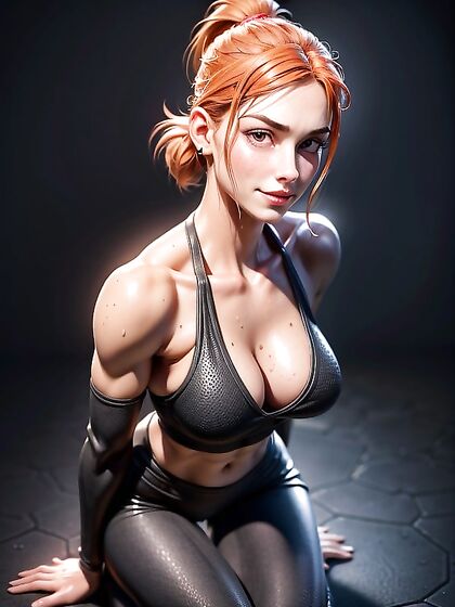 Voluptuous Vampire Ginger with Fangs Seduces in Steamy Hentai Scenes
