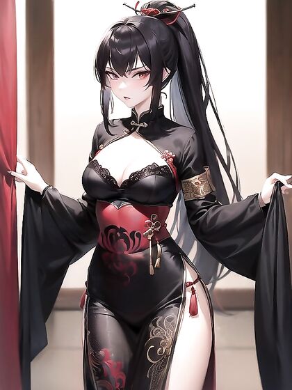 Femdom Domination in Missionary Style Evil Hentai Scenes