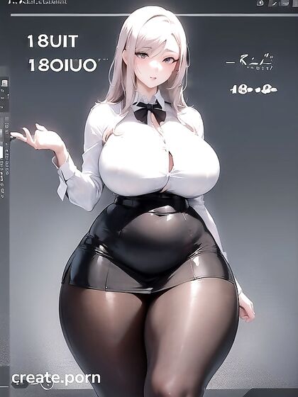 Thick-Thighed Teacher with a Massive Ass in steamy Hentai Scenes