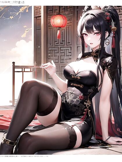 Regal Chinese Mistress Commands Pleasure in Evil hentai Scenes