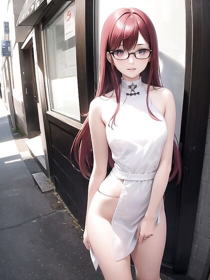 Front View Waisted Nakedness in Seductive Hentai AI Action