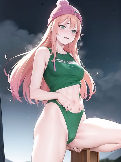 Glowing-Eyed Teen 18+ with Extra Freckles in steamy Hentai Action