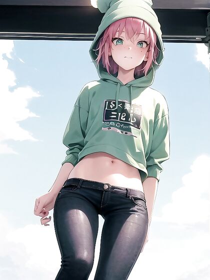 Seductive Oversized T-Shirt and Comfy Hoodie Action in Steamy Hentai Scenes