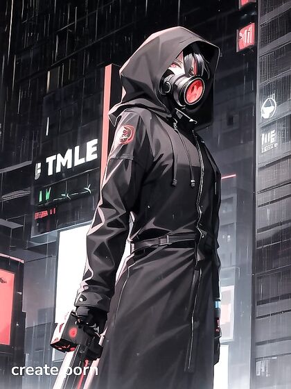 Long-Length Rainy Day Gas Mask Hentai Adventures