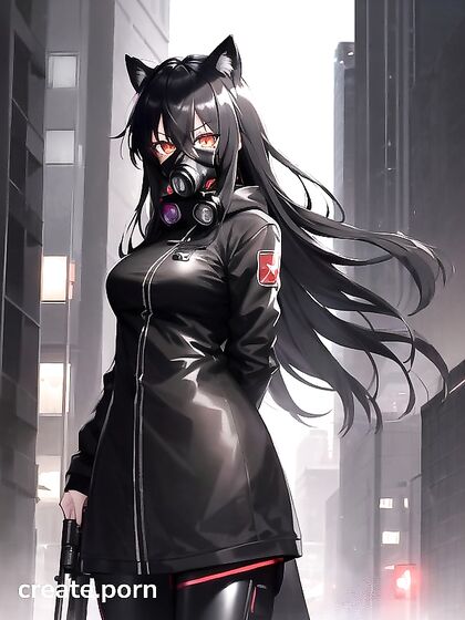 Black Big Bad Wolf in Leather Pants Takes You on a Wild Hentai Ride