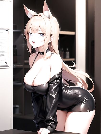 Massive Boobs and Multicolored Hair Goddess in Seductive Hentai Action