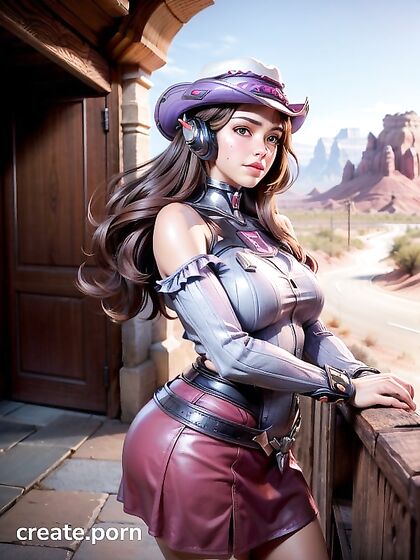 Ash-Haired Beauty Gets Wild in Desert Fantasy Hentai Action