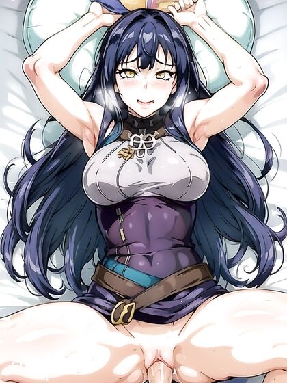 Detailed Arms-Up Pose in Fit Hentai AI Porn