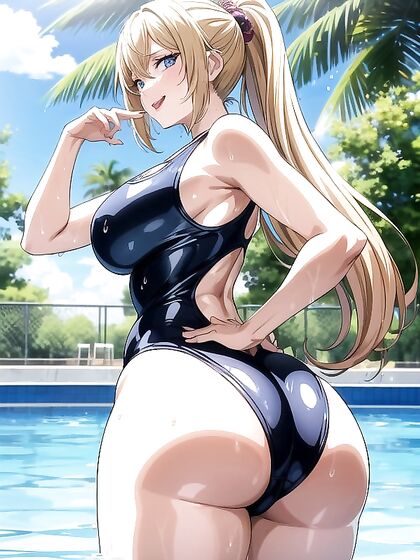Large-Breasted Beauty Stares Seductively at You in This hentai Masterpiece