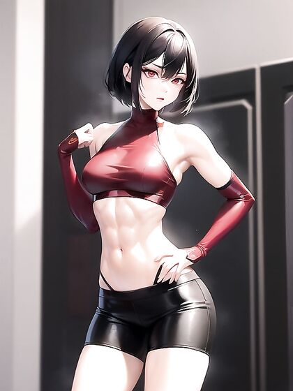 Ada Wong's Tiny 18+ Breasts and Petite Ass in Seductive Hentai Action
