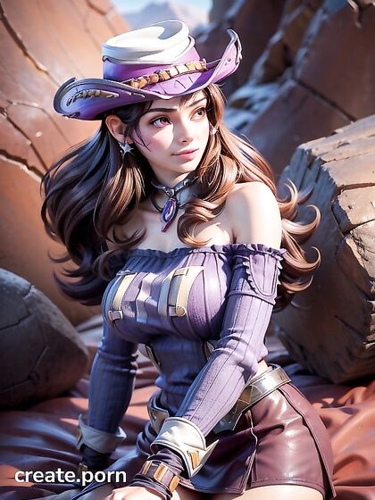 Wild West Flirtation: Off-the-Shoulder Seduction in Steamy 1920s Hentai Action
